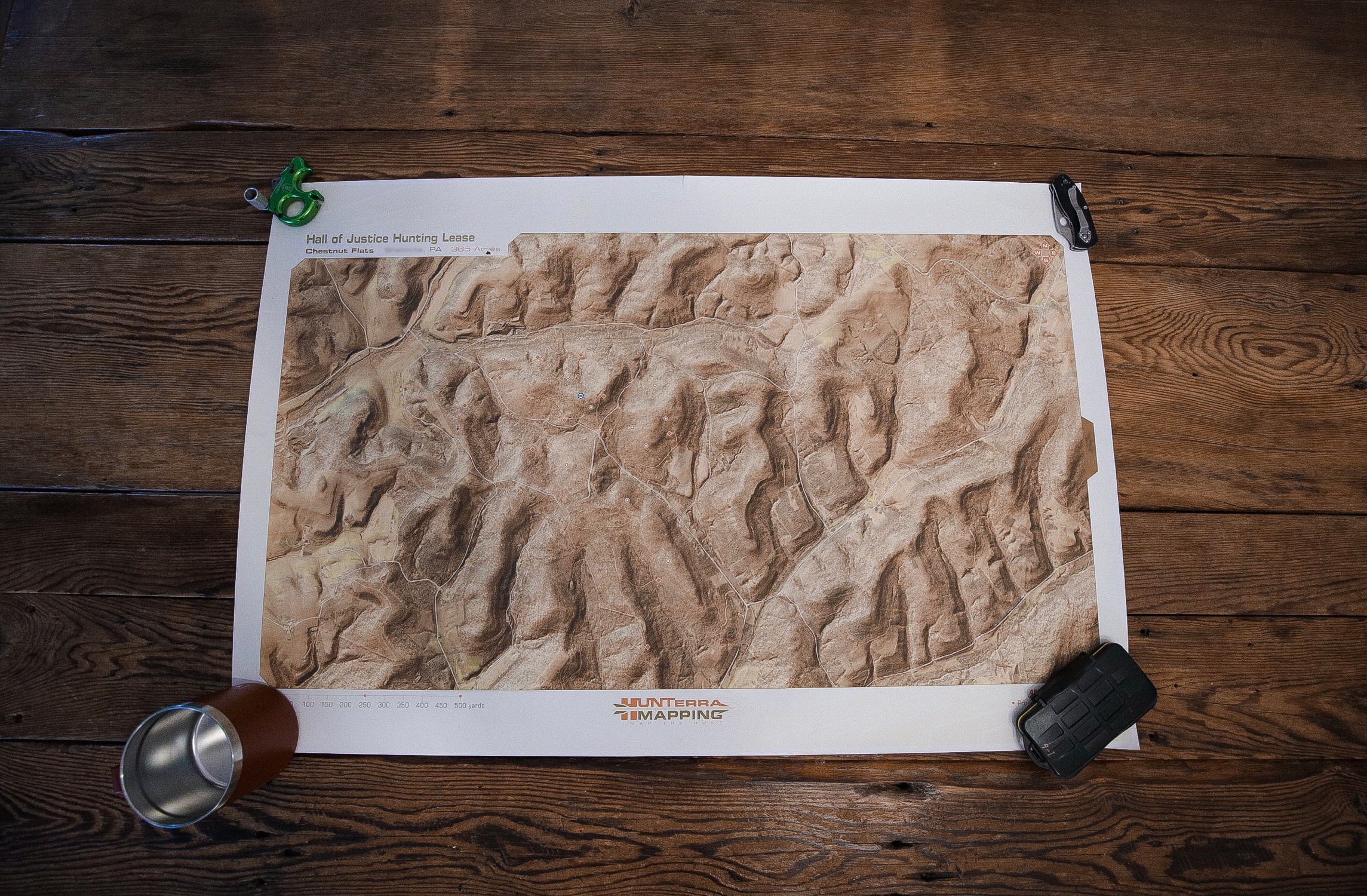 Hunterra Map Number 1
