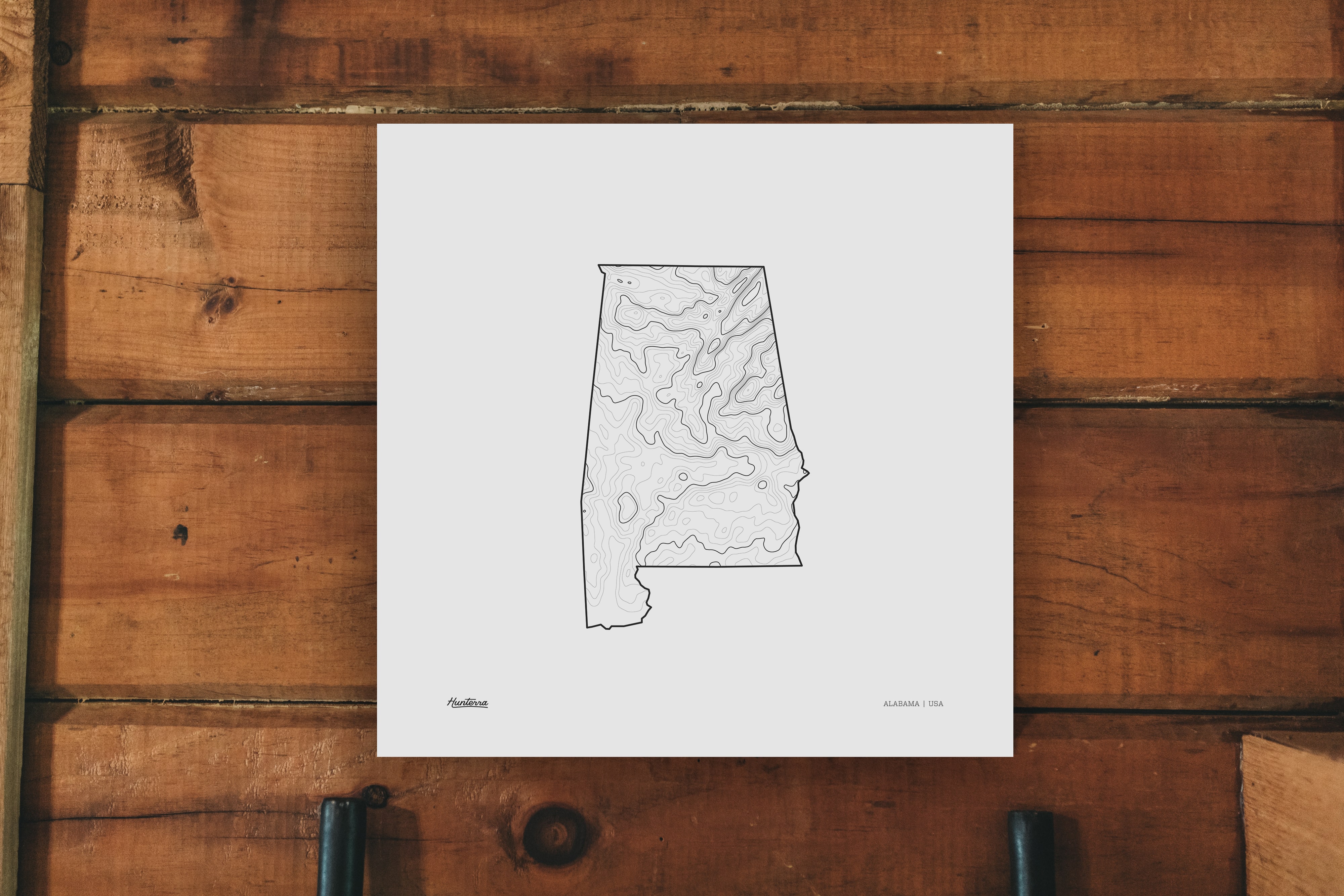 Alabama Topo Map