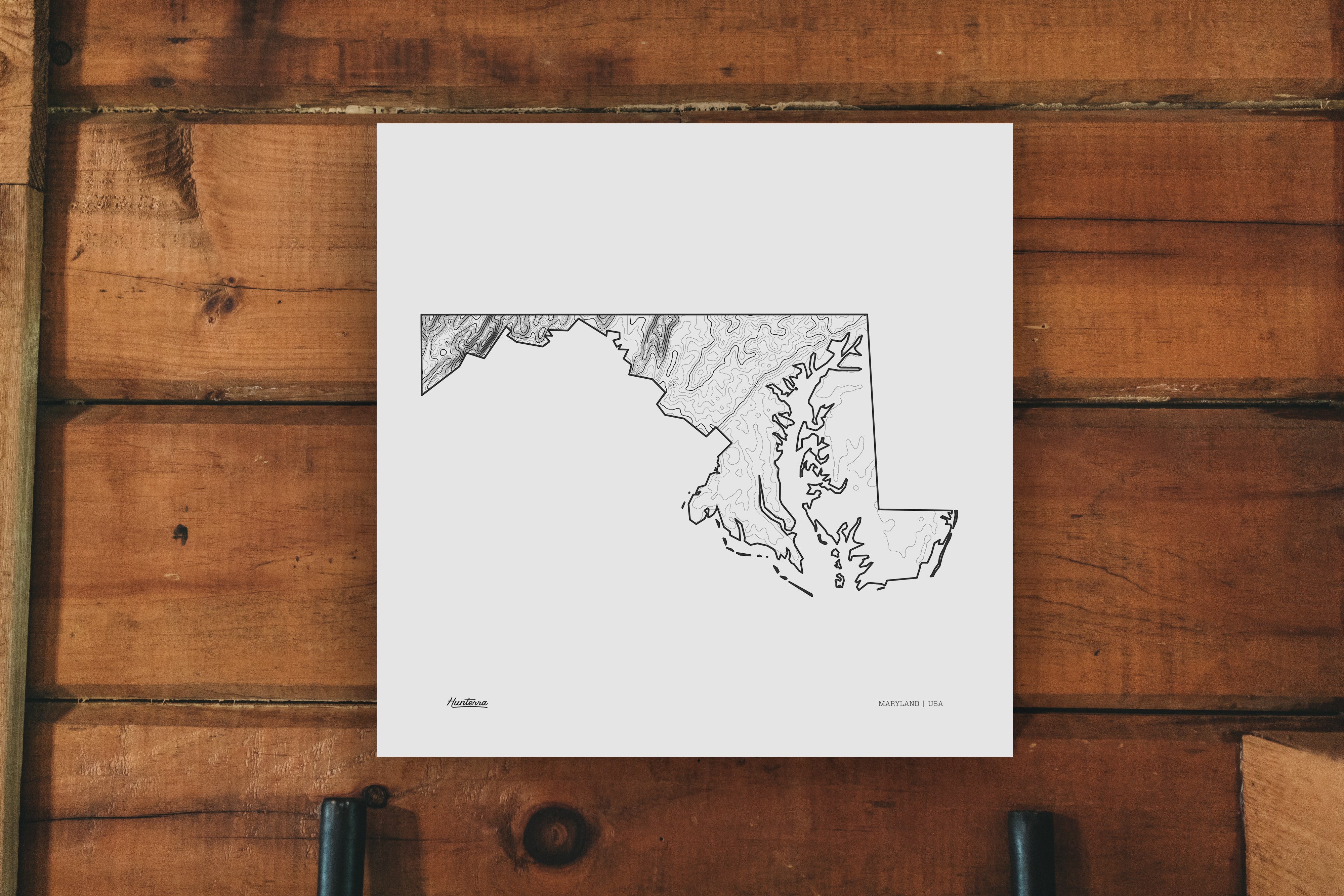 Maryland Topo Map