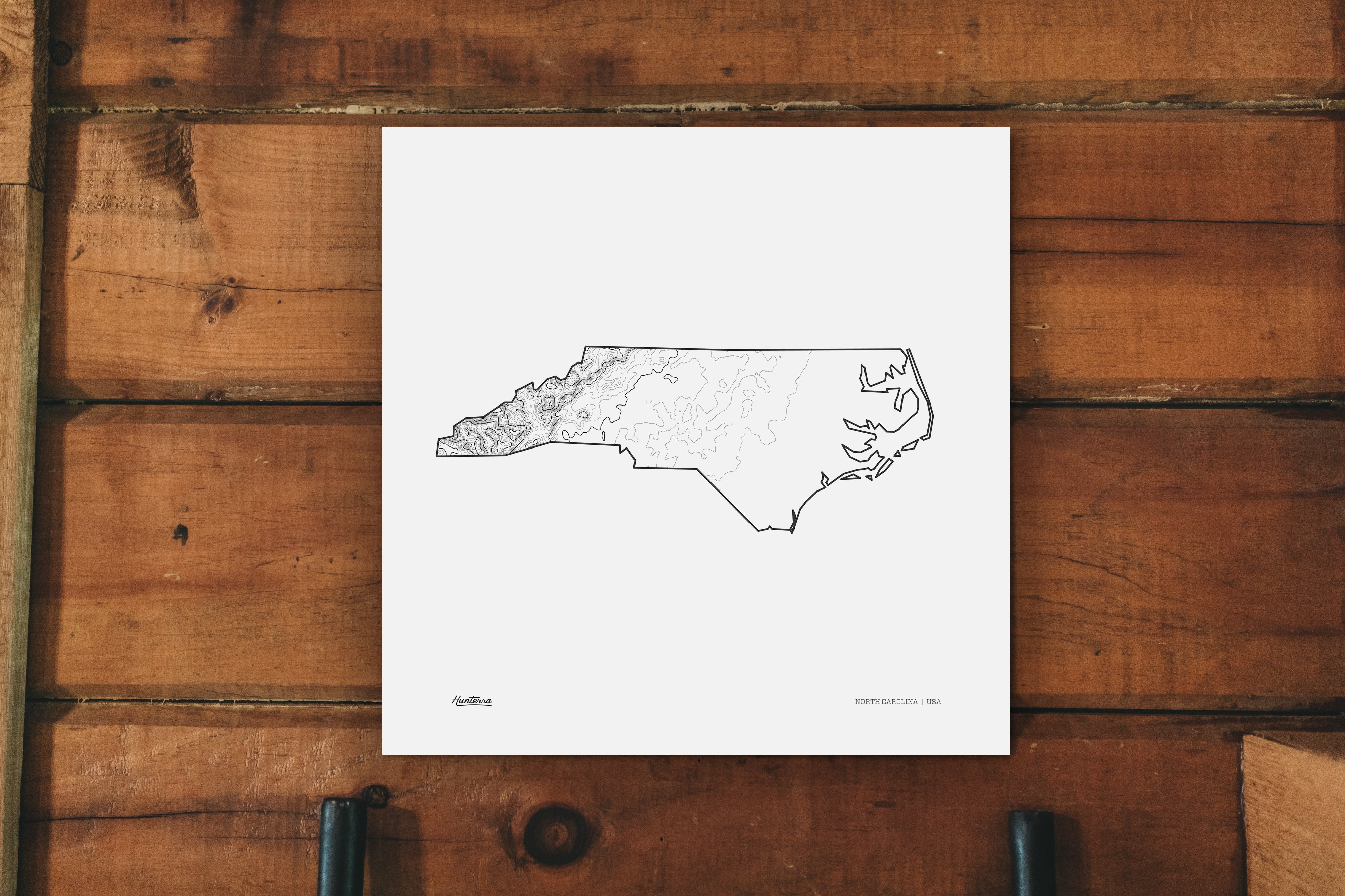 North Carolina Topo Map