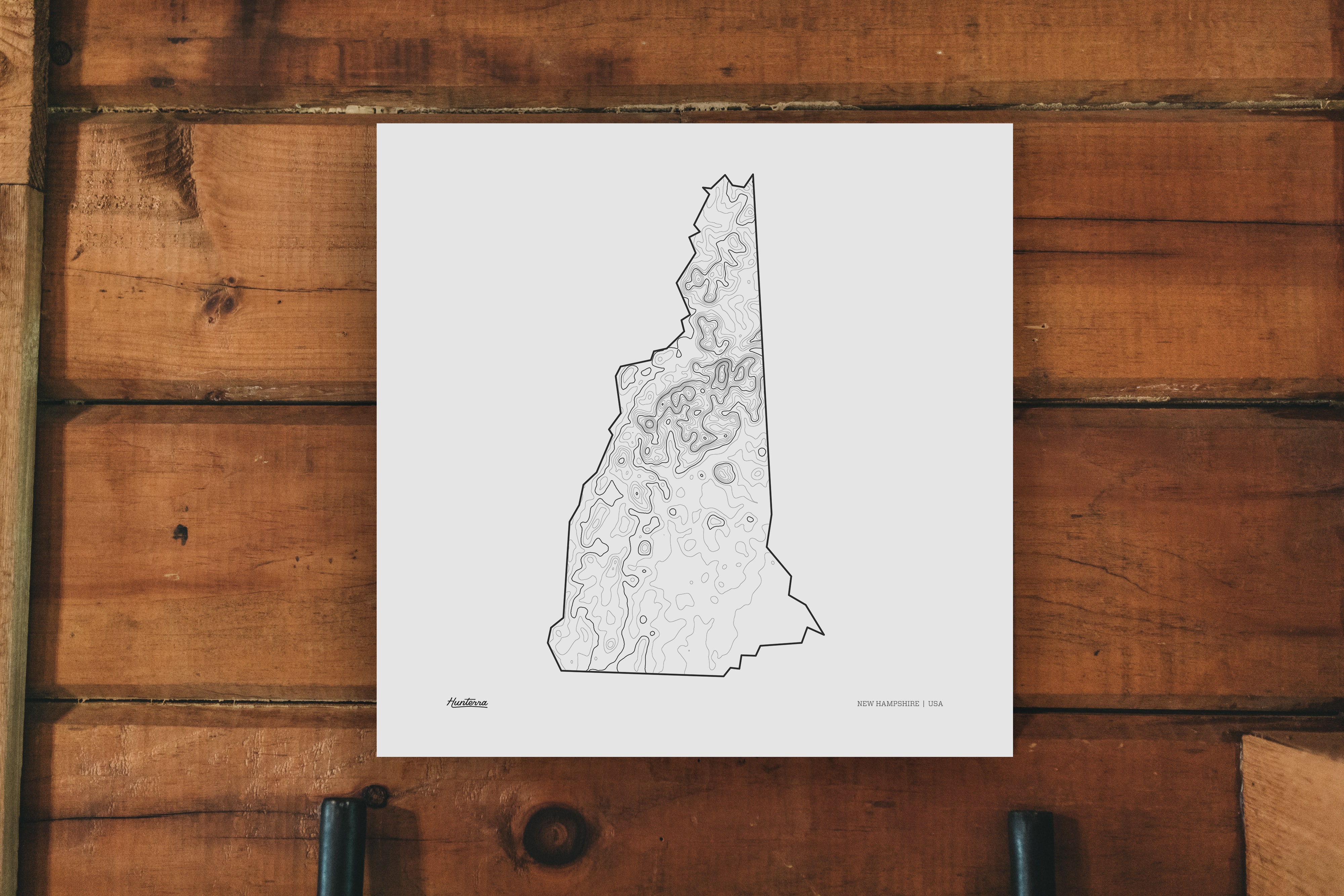 New Hampshire Topo Map