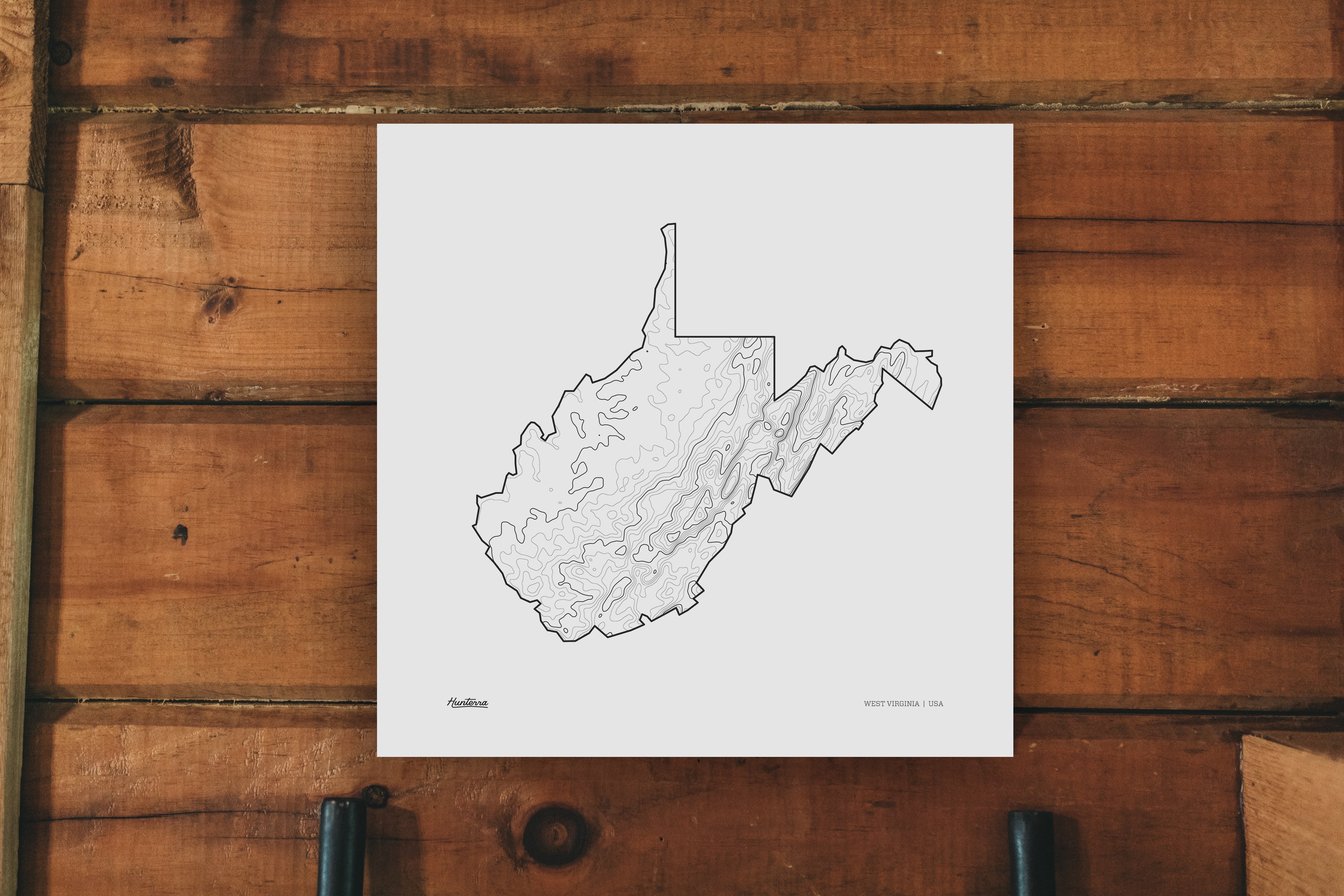 West Virginia Topo Map